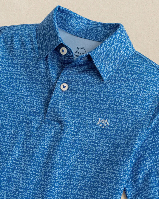 Southern Tide Youth Make It Snappy Performance Polo