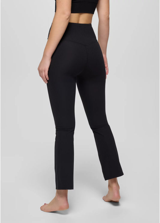 Prana Women’s Luxara Rib Flare Crop Legging