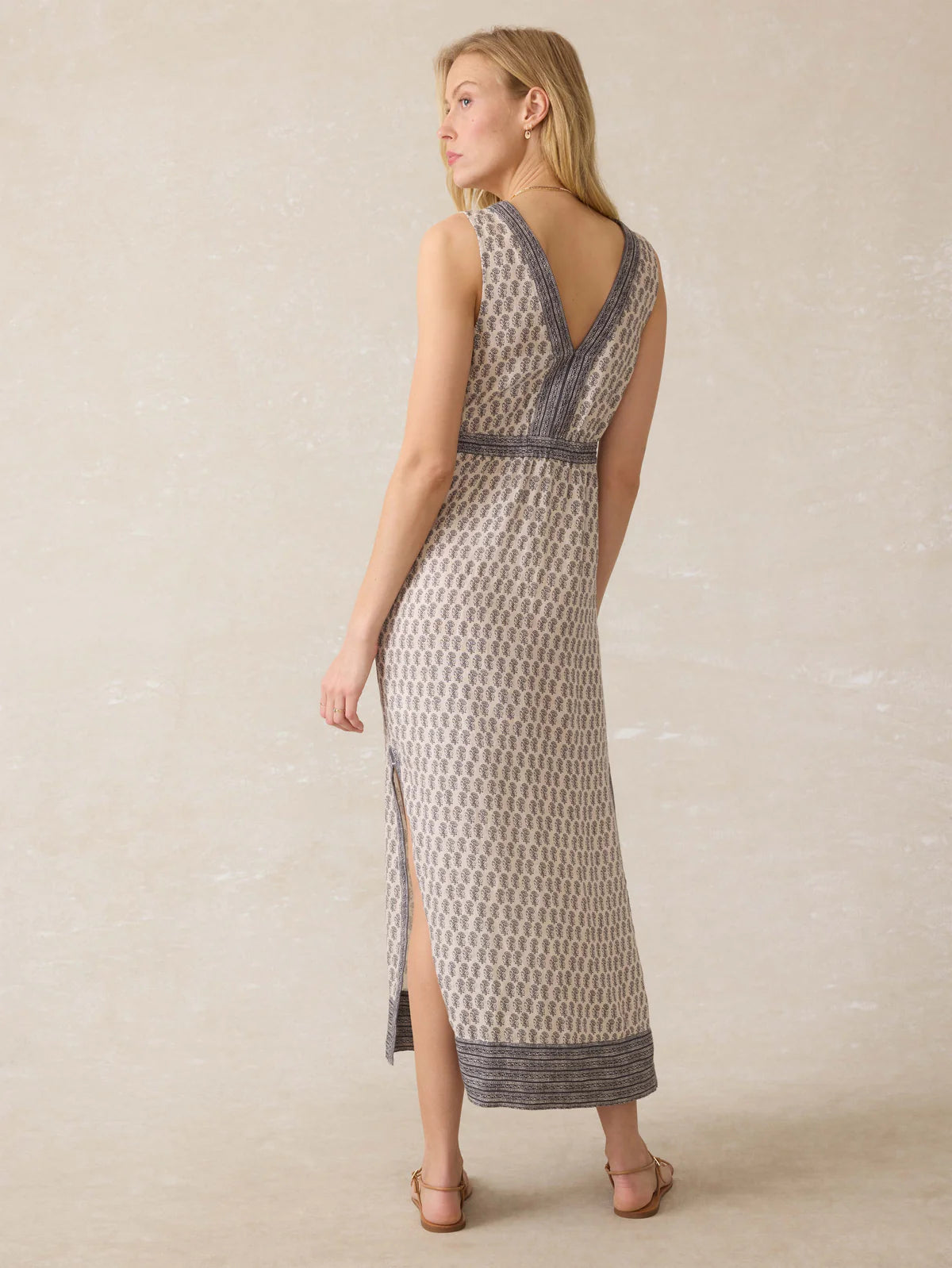 Faherty Women's Macey Linen Maxi Dress