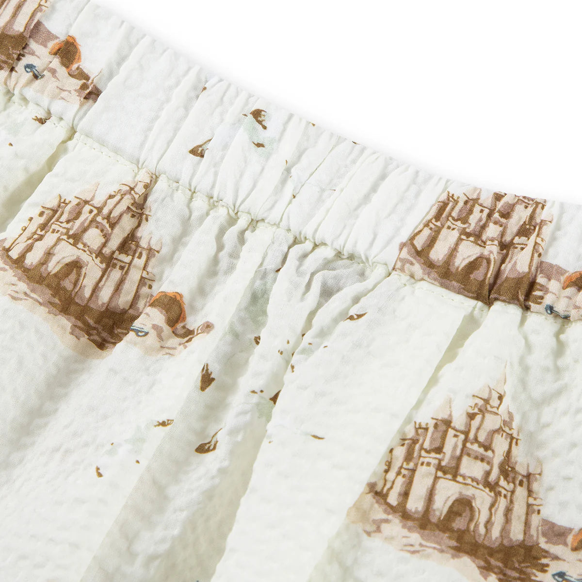 Milkbarn Sandcastle Button-Up Two Piece Set