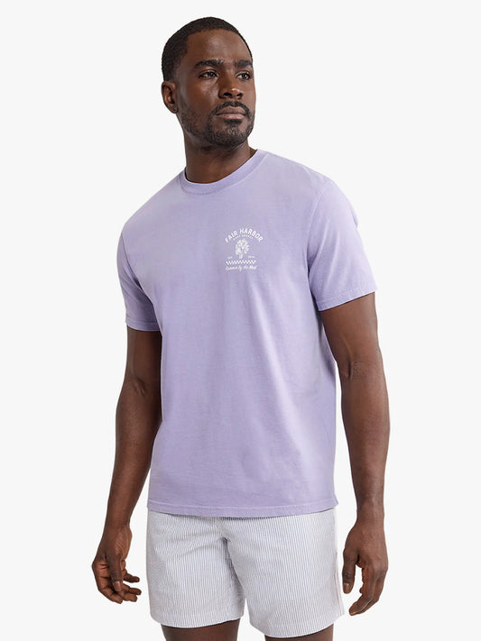 Fair Harbor Men's Saltaire Graphic Tee | Olive Tree