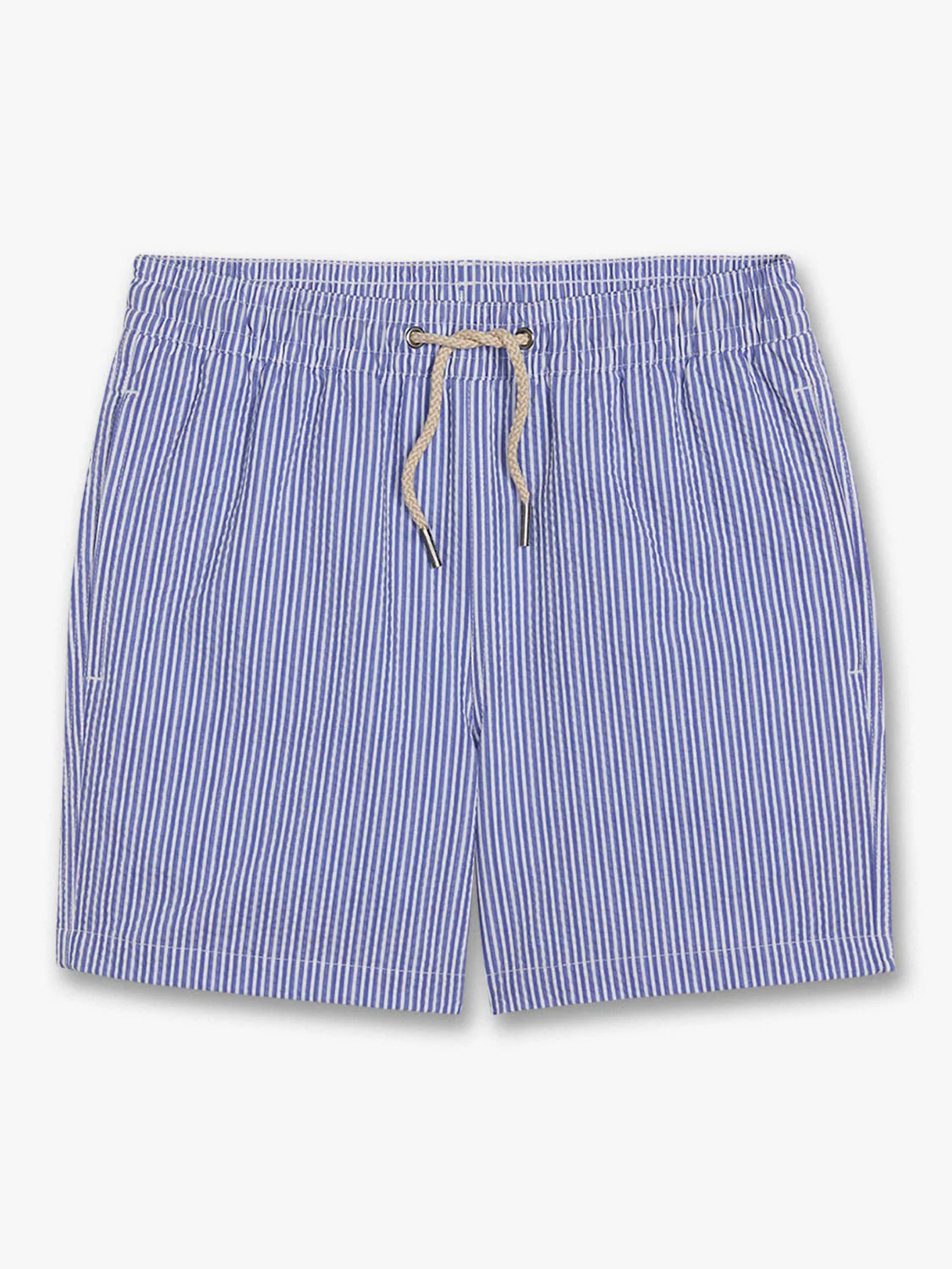 Fair Harbor Kids Bayberry Trunk | Light Blue Seersucker