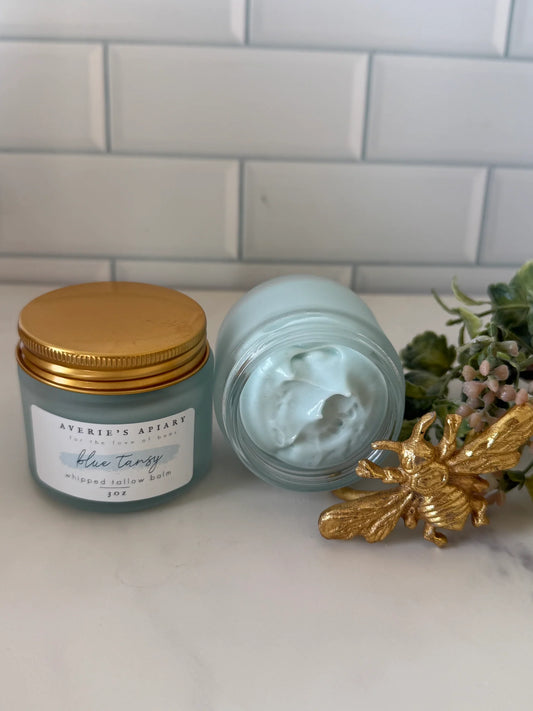 Averie's Apiary Blue Tansy Whipped Tallow