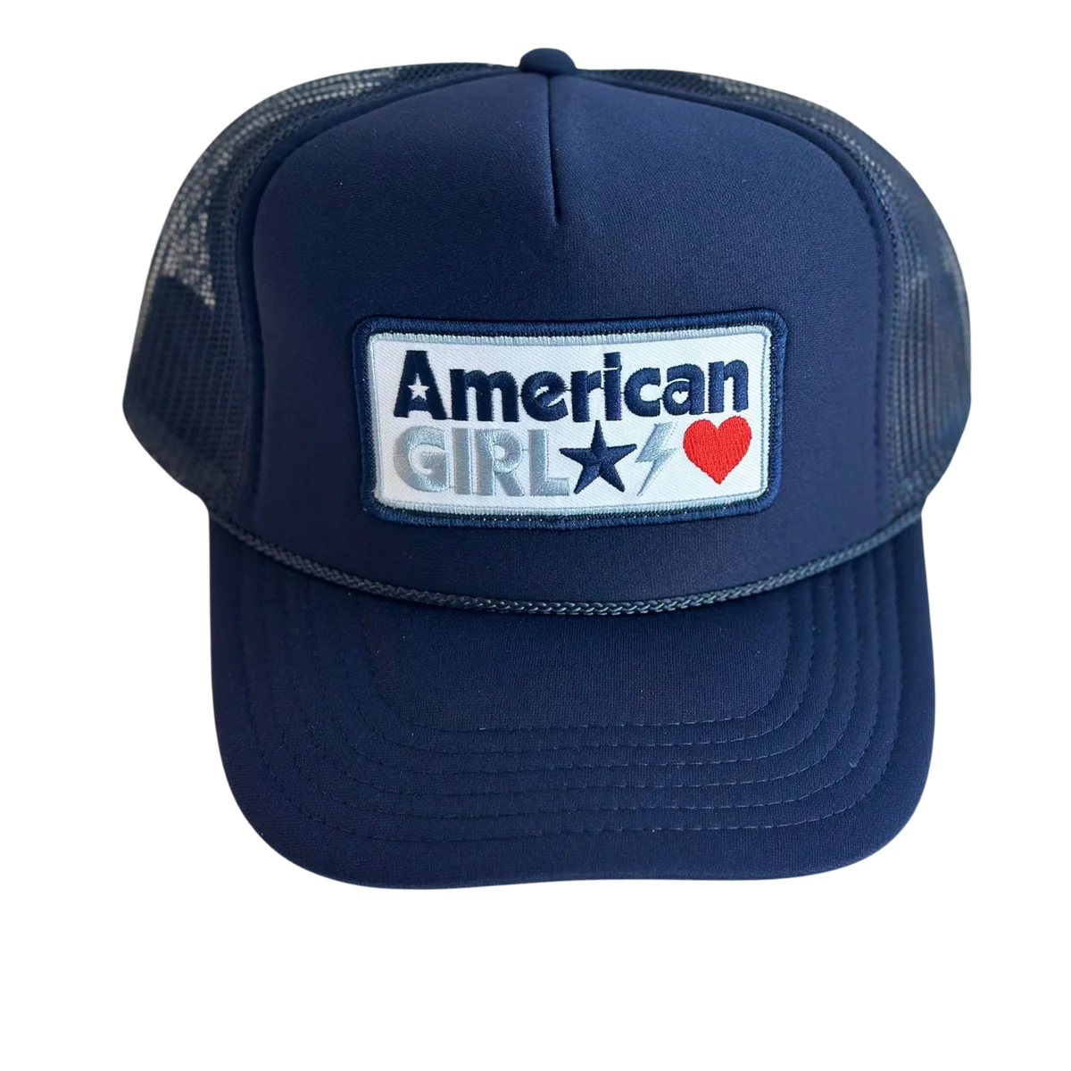 Local Beach American Girl Patch Trucker Hat