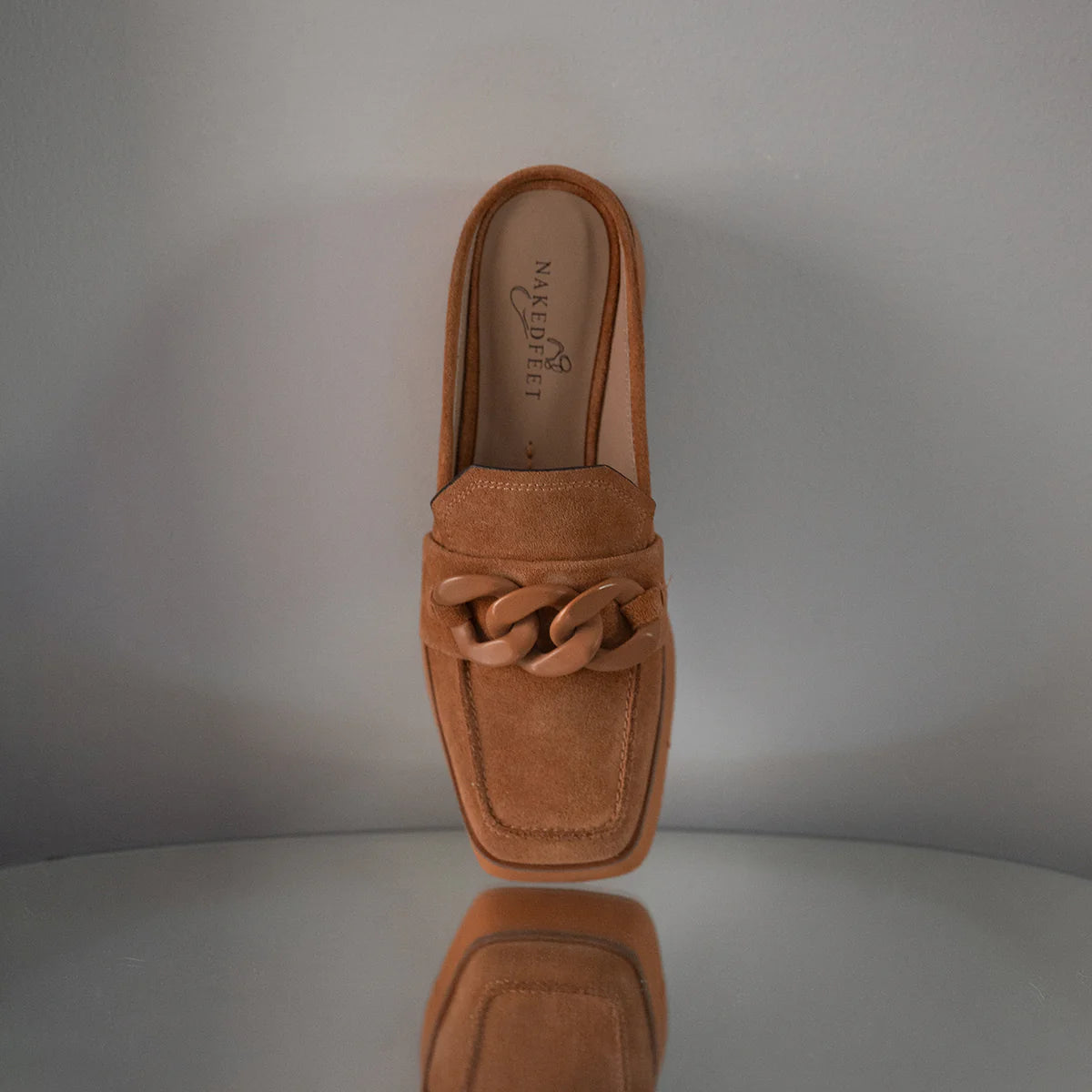 Naked Feet Elect Platform Mules