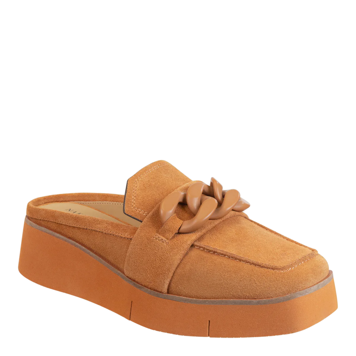 Naked Feet Elect Platform Mules