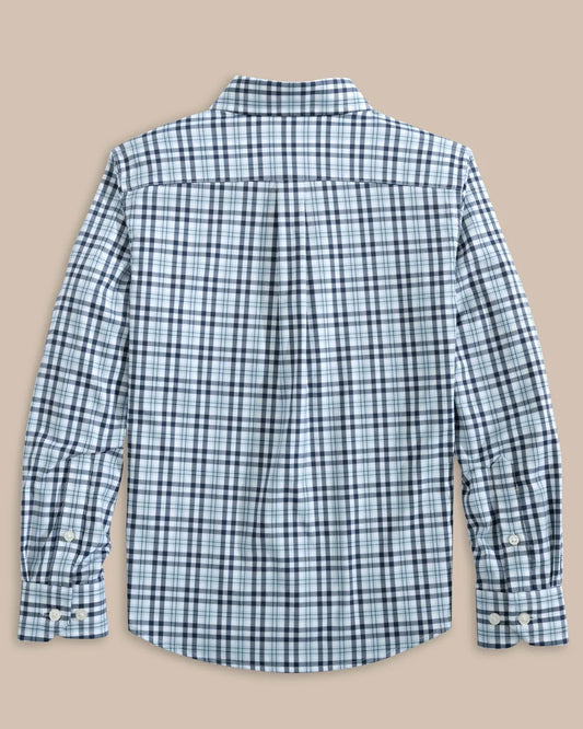 Southern Tide Boys Haywood Plaid Sport Shirt