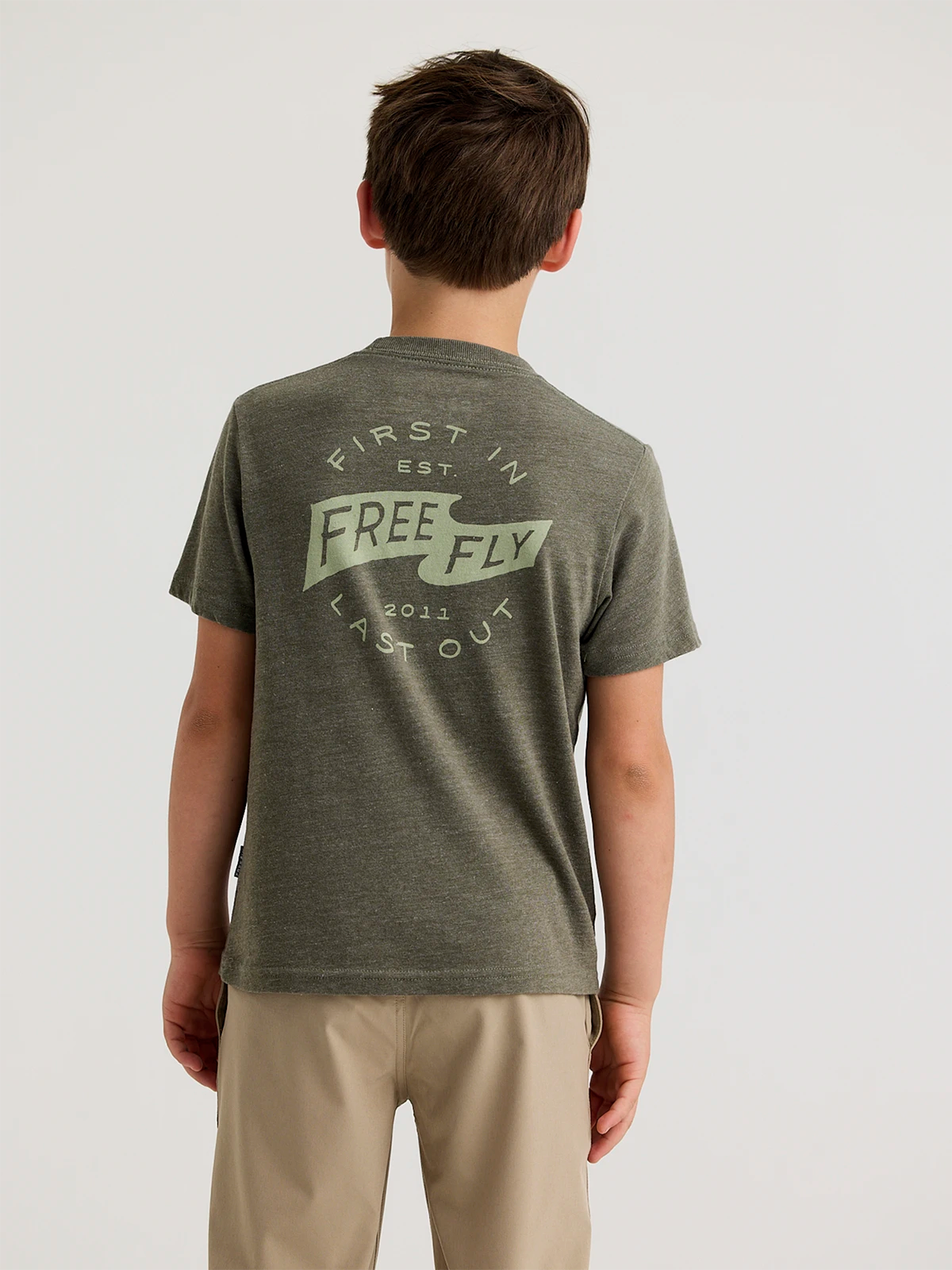 Free Fly Youth First And Last Tee