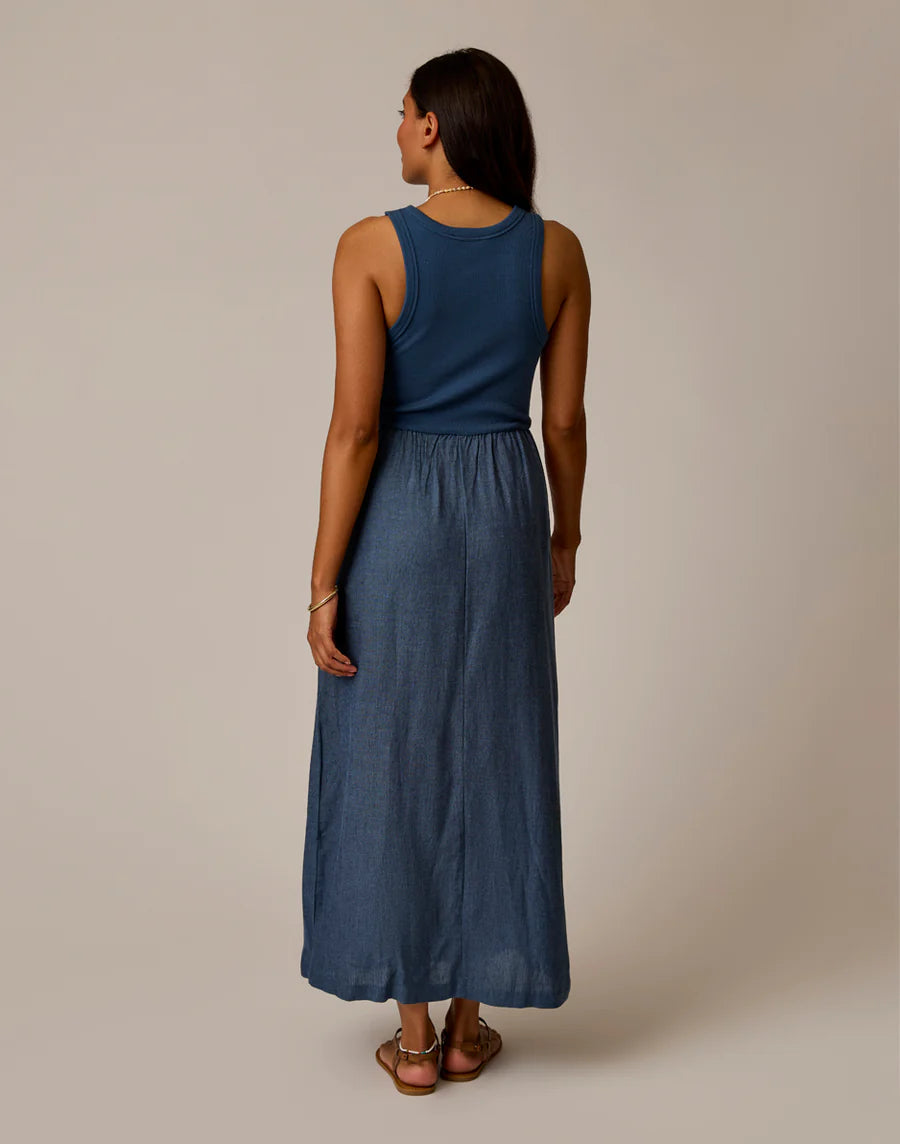 Carve Designs Lark Linen Dress Classic Fit Tank Dress