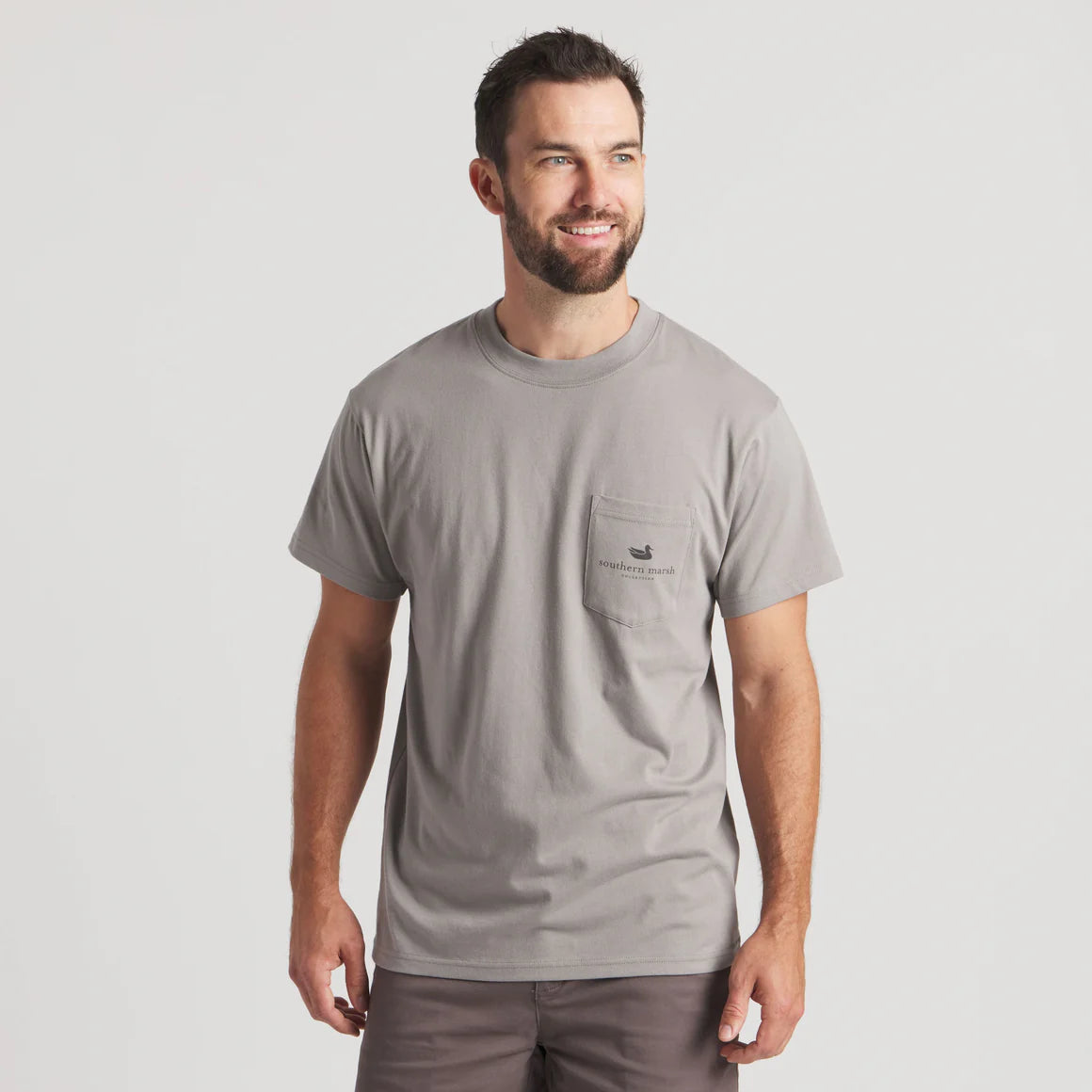 Southern Marsh Men's Vintage Duck Decoy Tee - Camo