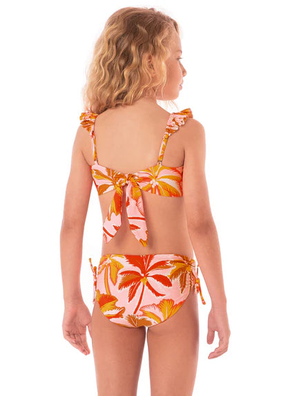 Maaji Girls Pink Palms Swimwear Two Piece