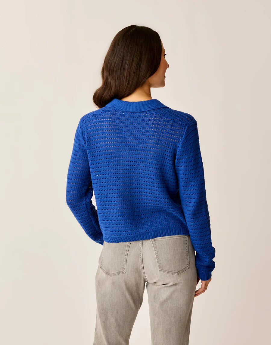 Carve Designs Morgan Polo Sweater