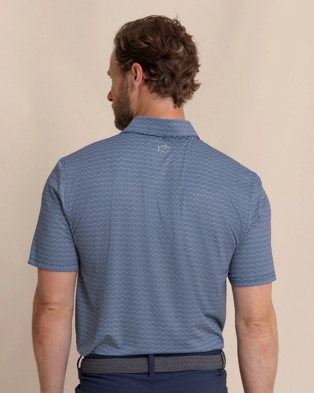Southern Tide Men's Short Sleeve Driver Geo Polo