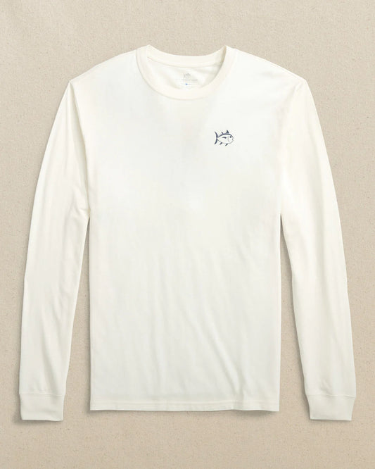 Southern Tide Men's Long Sleeve Marsh Boat Tee