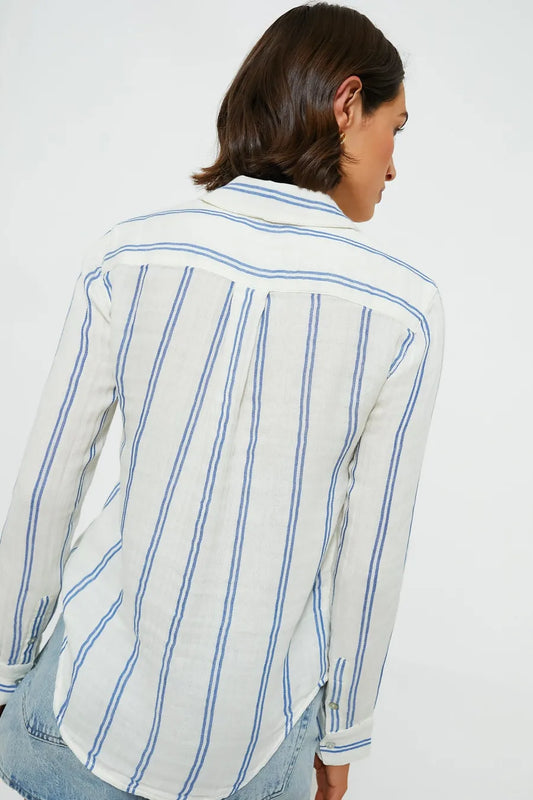 Faherty Dream Cotton Gauze Shirt