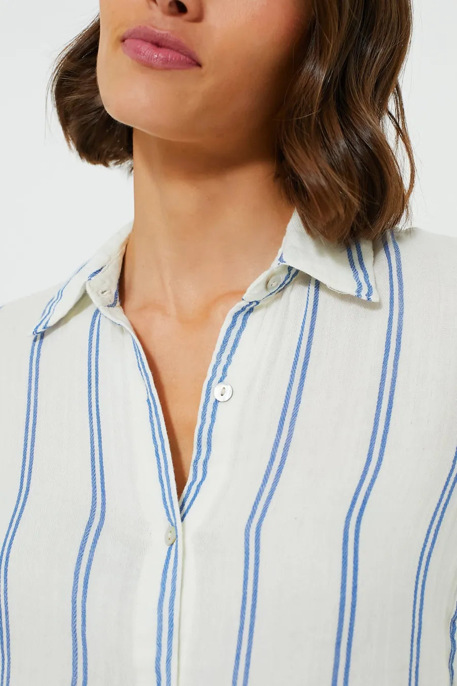 Faherty Dream Cotton Gauze Shirt