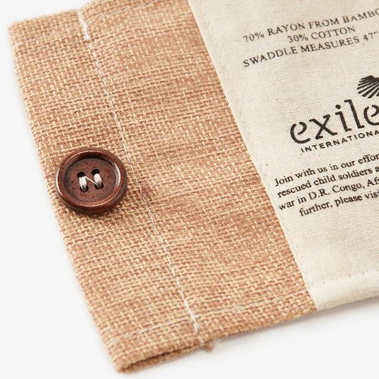 Milkbarn Seashells Bamboo Muslin Swaddle Blanket