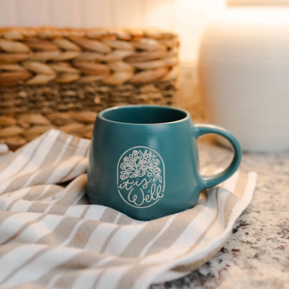 Daily Grace Co. It Is Well Mug