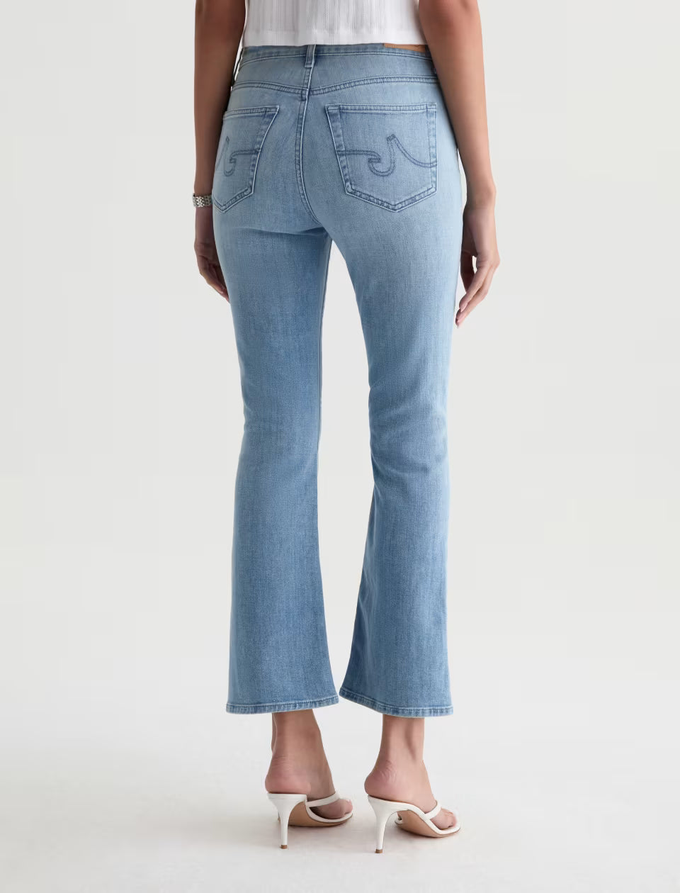 AG Farrah Boot Crop Jean Mid-Rise Fit | Flight