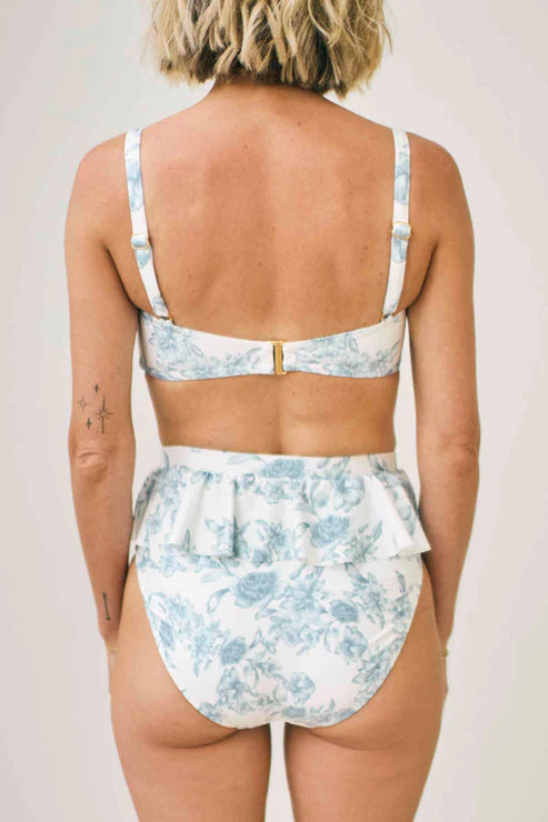 Hermoza Sabina Two-Piece High Waisted Bottom In Daylight Saunter