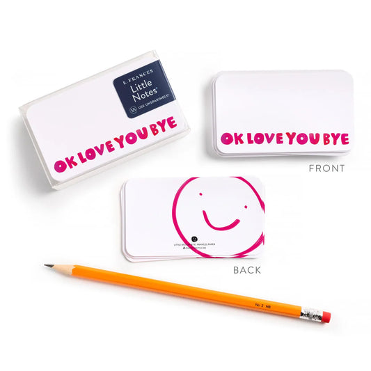 E. Frances Okloveyoubye Little Notes