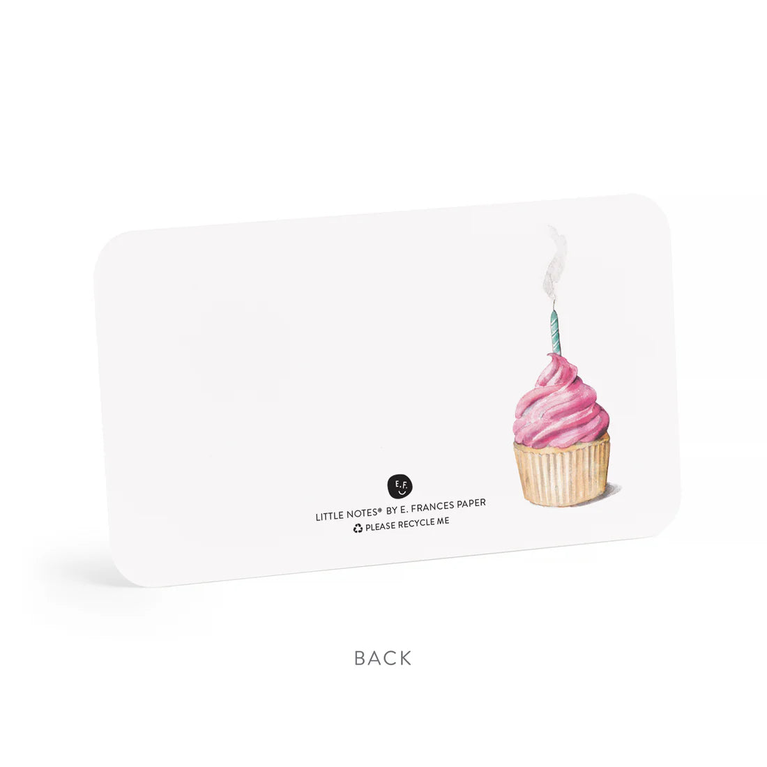 E. Frances Pink Cupcake Little Notes