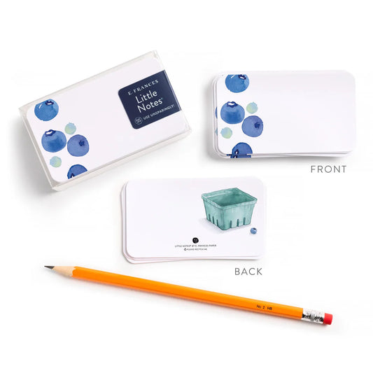 E. Frances Blueberry Little Notes