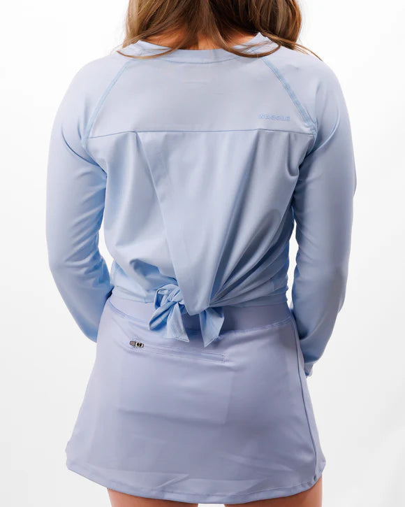 Waggle Women's Lake Front Long-Sleeve Flyaway Shirt