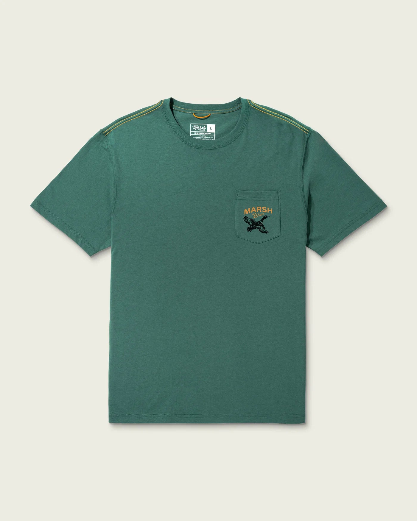 Marsh Wear High Flyer Duck Graphic Tee- Mallard Green
