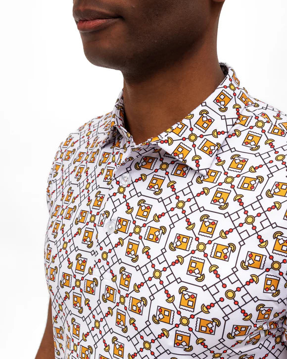 Waggle Old Fashioned Men's Polo