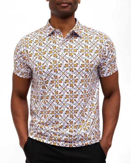 Waggle Old Fashioned Men's Polo