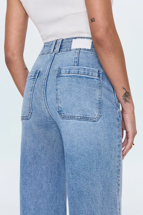 Pistola Lana High Rise Ultra Wide Leg Jean - Terrace