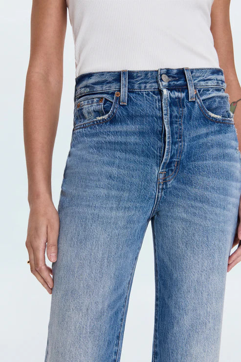 Pistola Cassie Super High Rise Straight- Serpentine Vintage