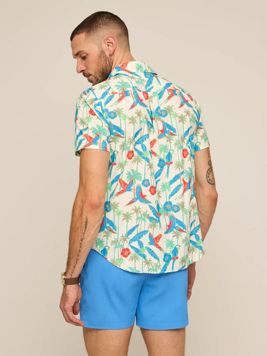Chubbies Men's Performance Friday Shirt- The Flock Party
