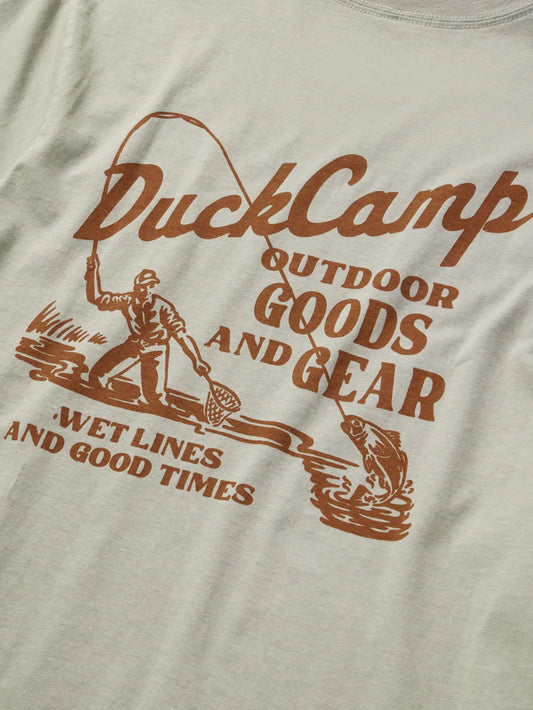 Duck Camp Goods And Gear Tee - Vintage Khaki