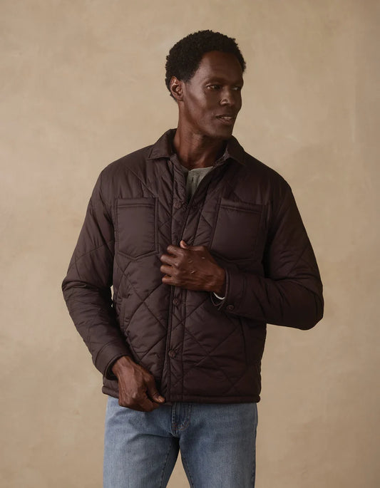 The Normal Brand The Only Jacket in Chestnut
