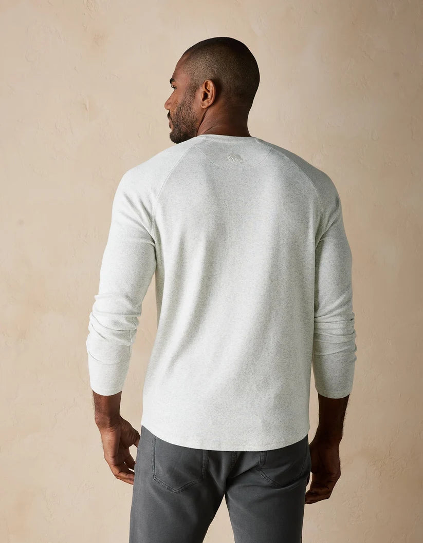 The Normal Brand Puremeso Everyday Henley in Stone