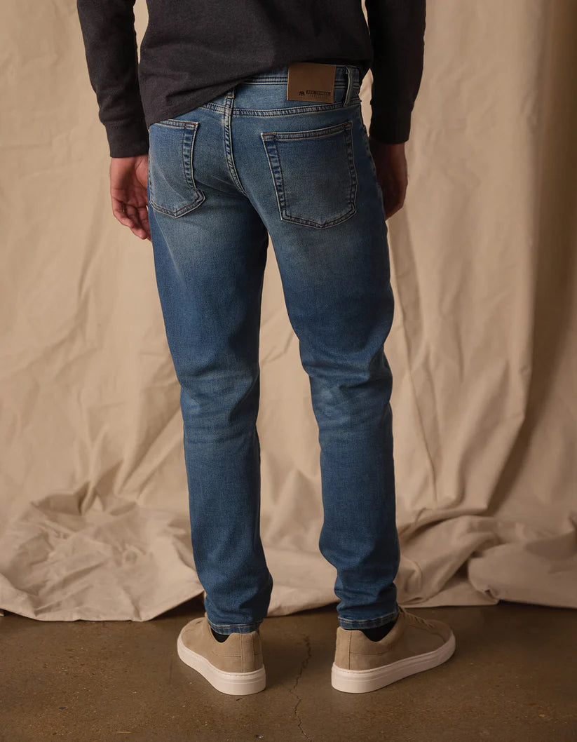 Normal Brand Comfort Terry Jean In Dark Wash