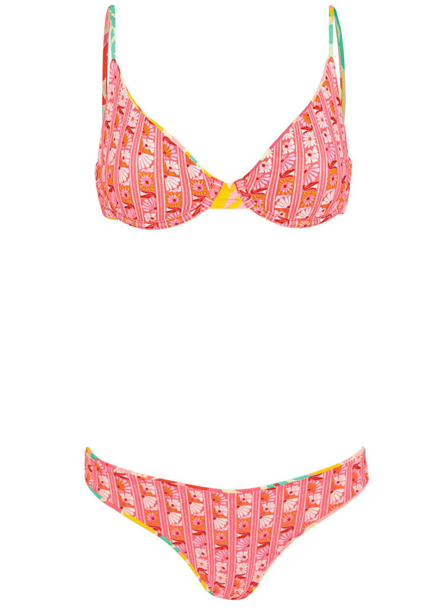 Maaji Dream Garden Sublimity Regular Rise Classic Bikini Bottom