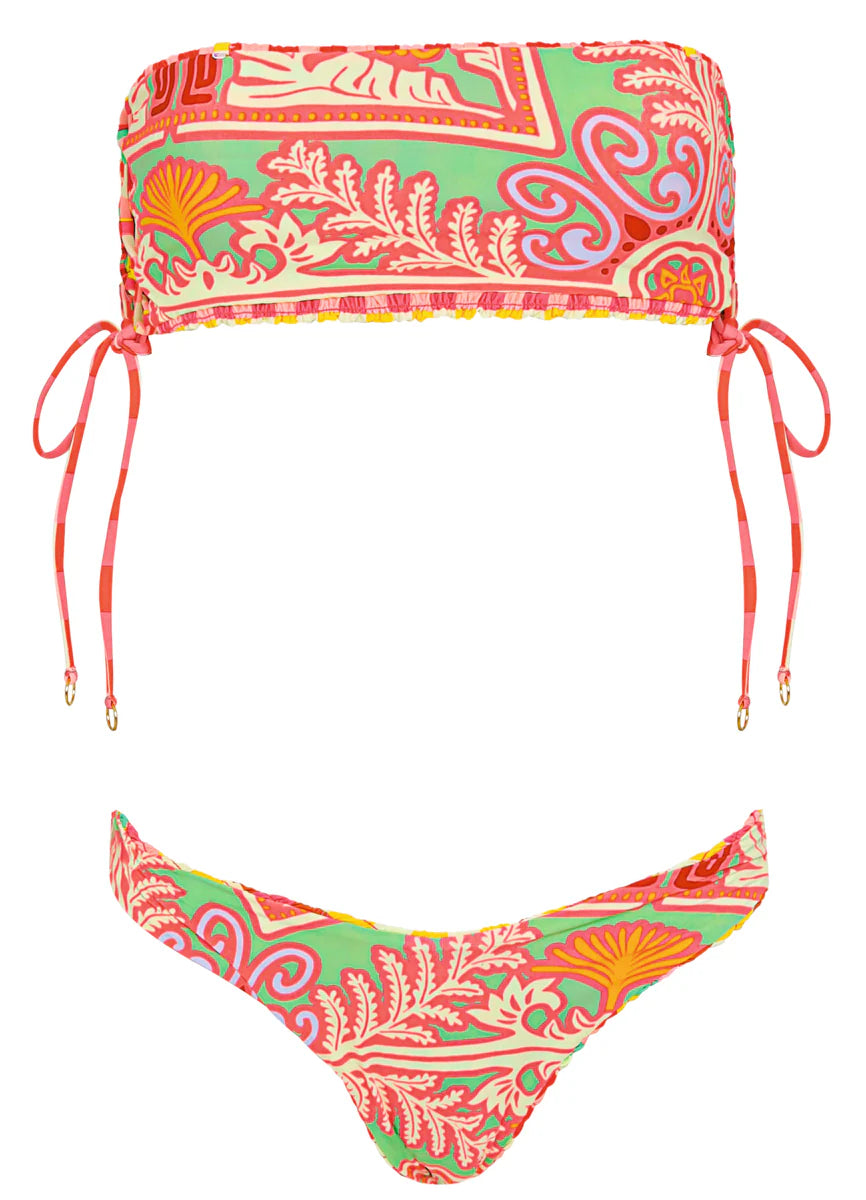 Maaji Golden Gambit Splendour Regular Rise Thin Side Bikini Bottom