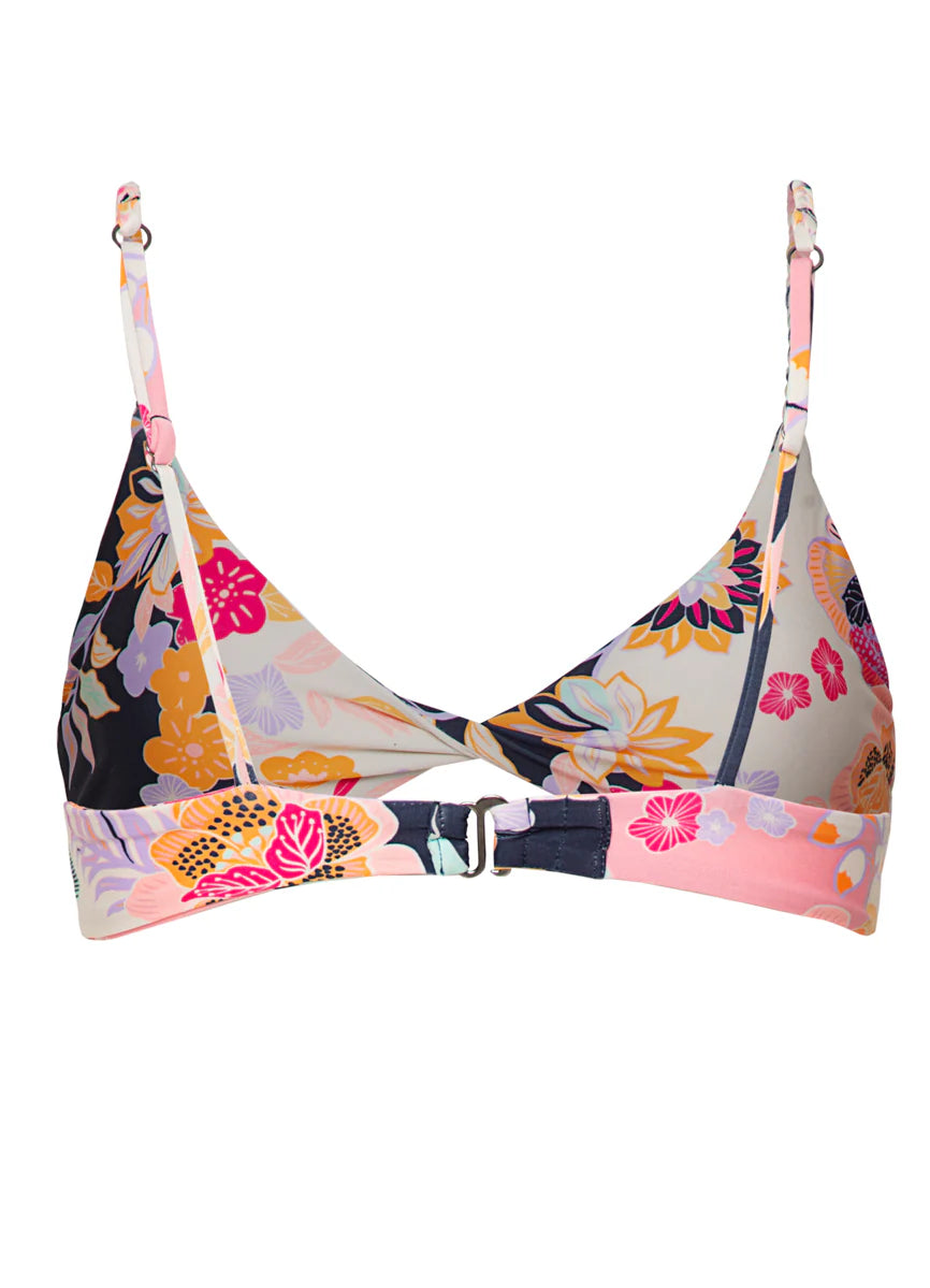 Maaji Women's Blushing Flourish Libelle Classic Bralette Bikini Top