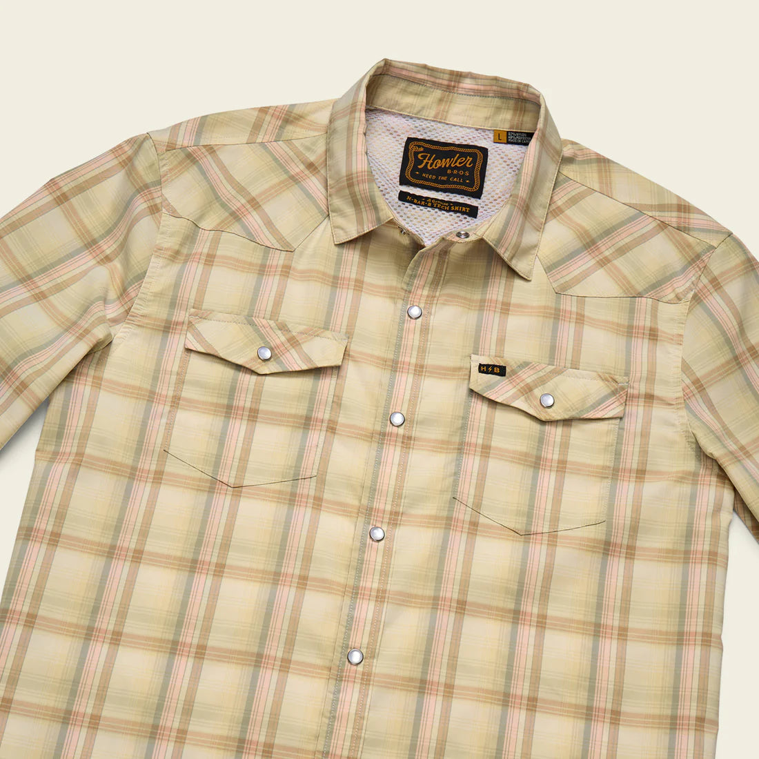 Howler Bros. H Bar B Tech Longsleeve- Isley Plaid