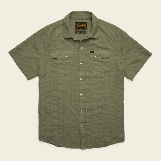 Howler Bros. H Bar B Snapshirt- Eyelet Stripe