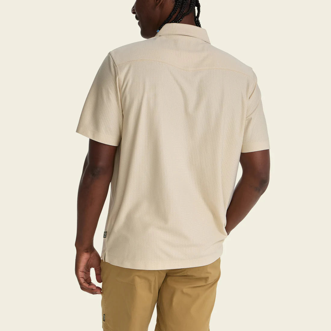 Howler Bros. Ranchero Tech Polo- Sand