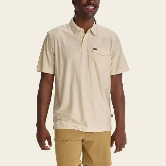 Howler Bros. Ranchero Tech Polo- Sand
