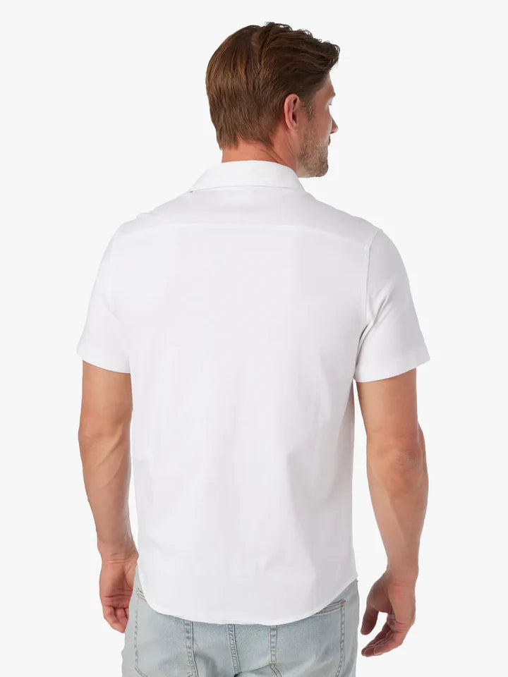 Fair Harbor Men’s Saltaire Short Sleeve Button Down Shirt