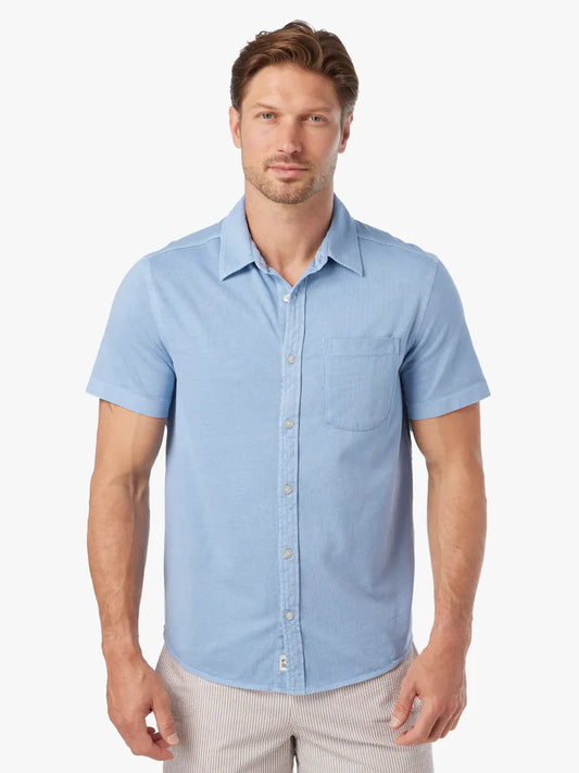 Fair Harbor Men’s Saltaire Short Sleeve Button Down Shirt