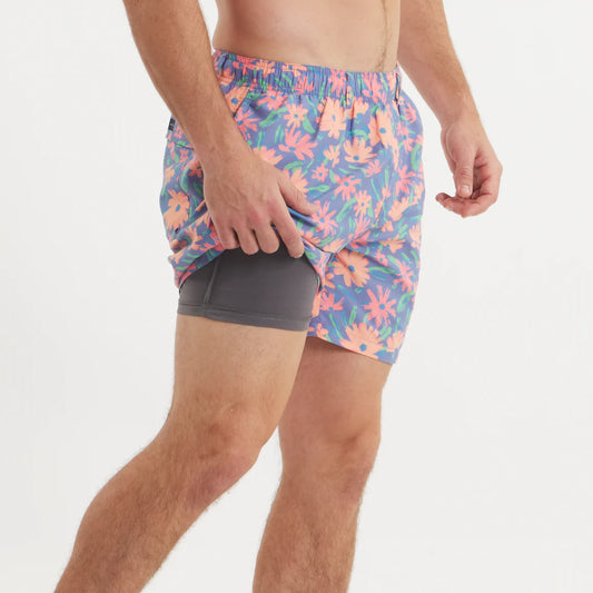 Southern Marsh Men's Harbor Lined Trunk - Pushing Daisies
