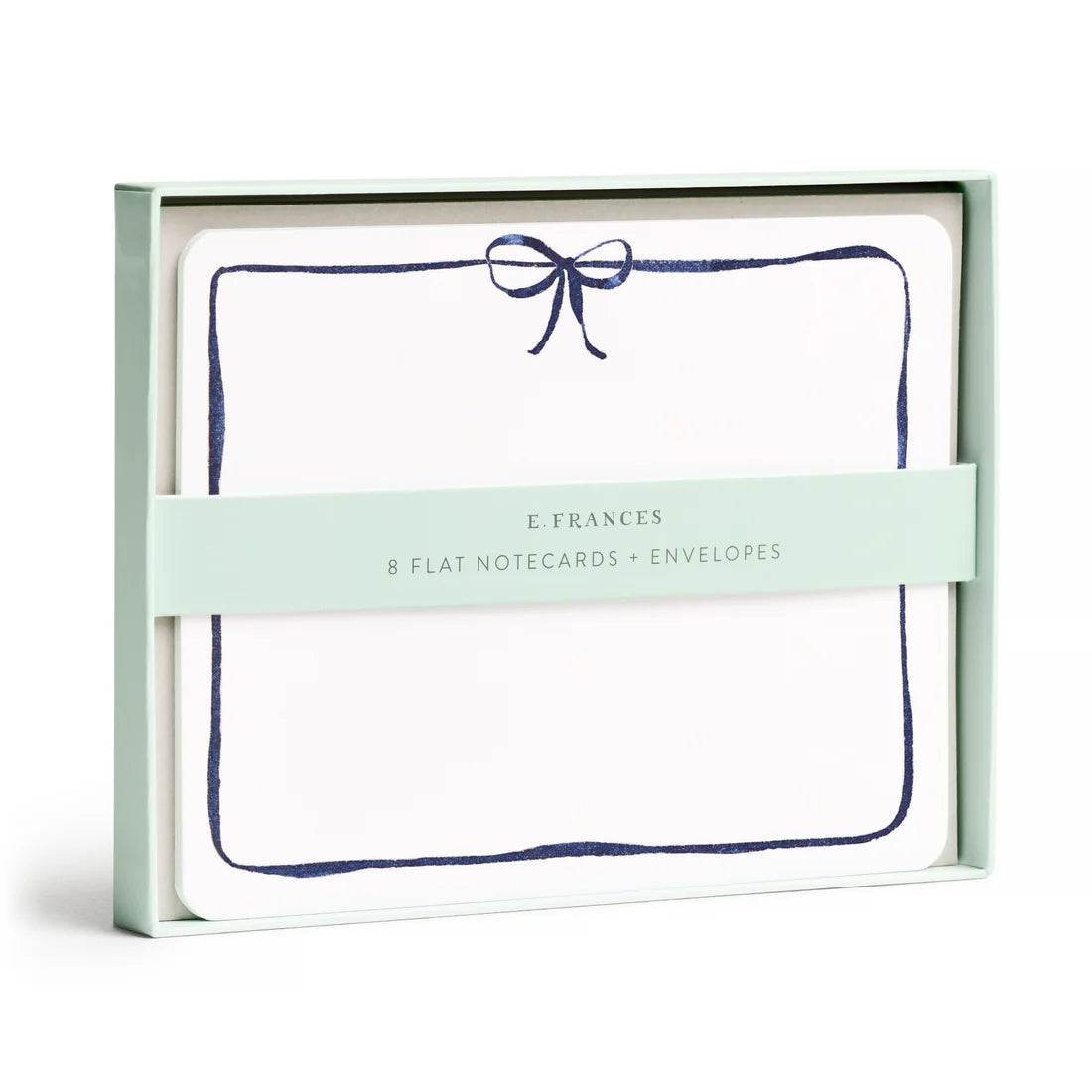 E. Frances Navy Bow Flat Notes Set