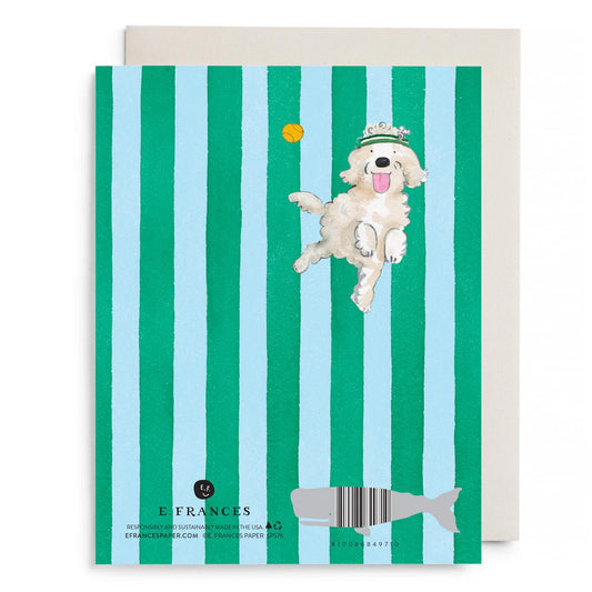 E. Frances Off Leash Mother's Day Greeting Card